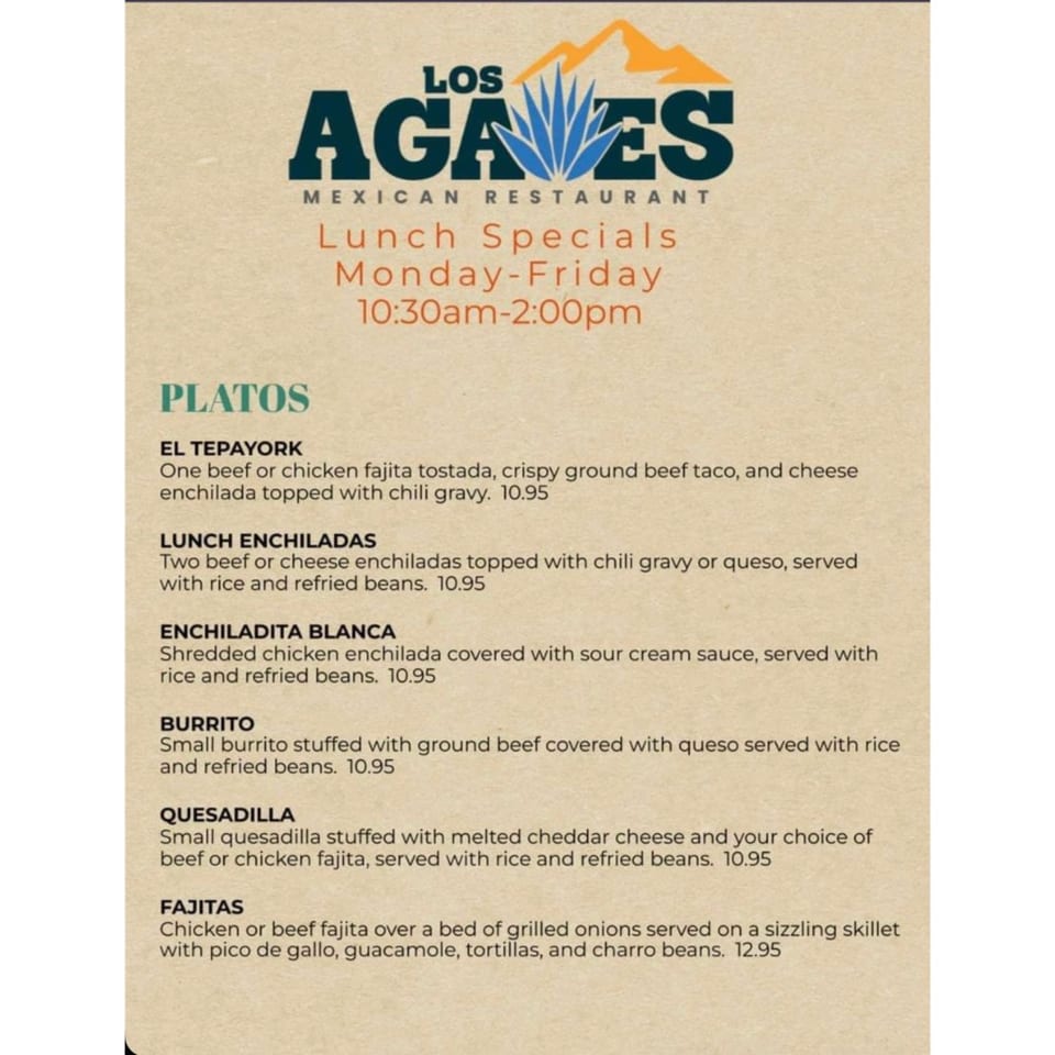 ✨ LOS AGAVES MEXICAN RESTAURANT ✨