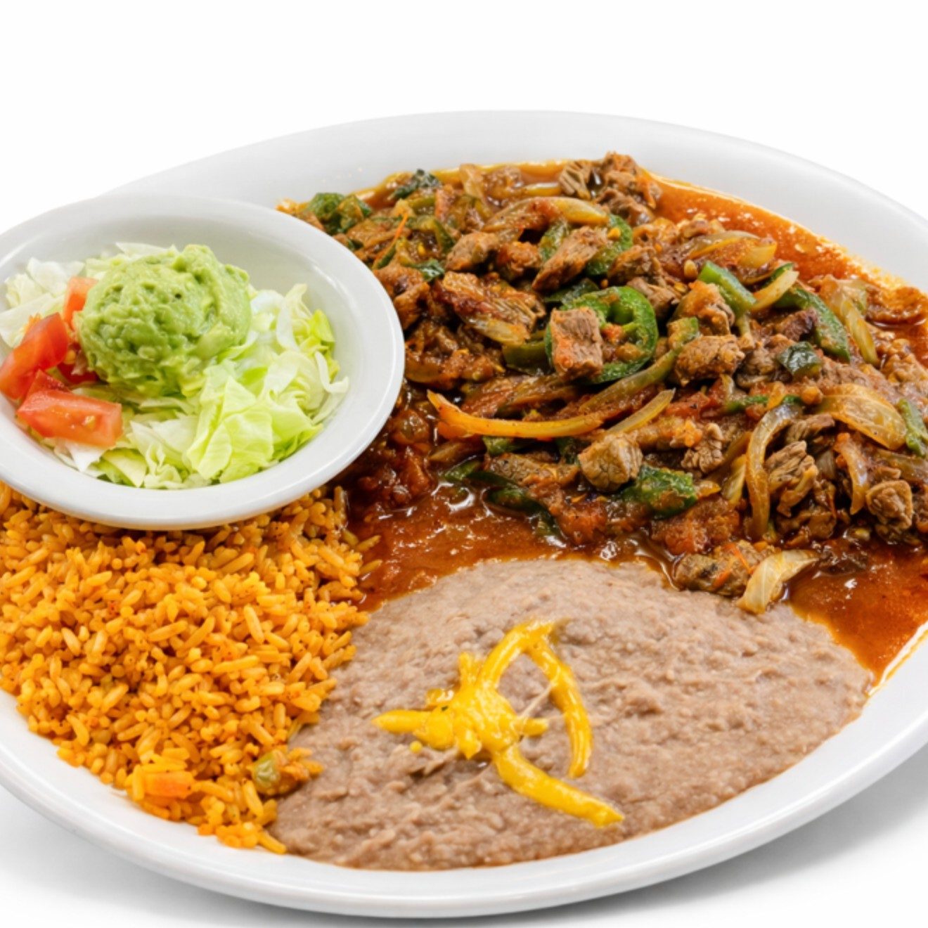 Bistek a la Mexicana.